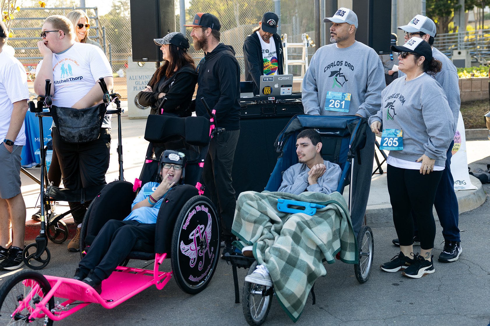 Families helped by the Mitchell Thorp Foundation came to tell...