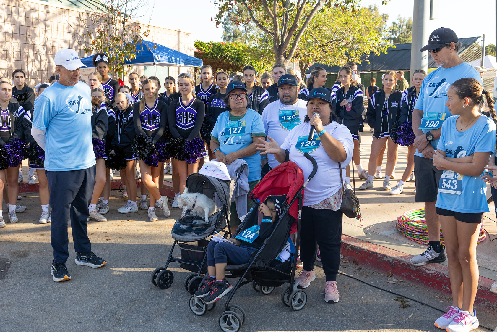 Families helped by the Mitchell Thorp Foundation came to tell...