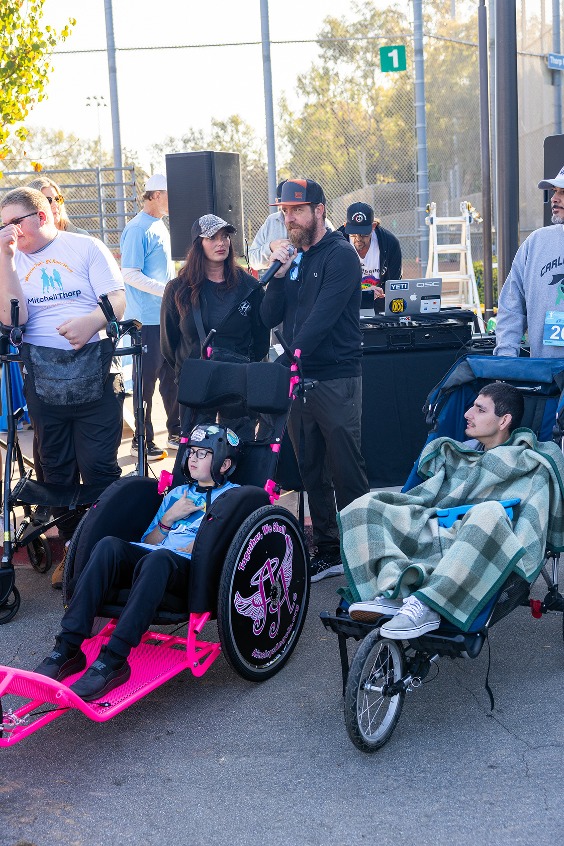 Families helped by the Mitchell Thorp Foundation came to tell...