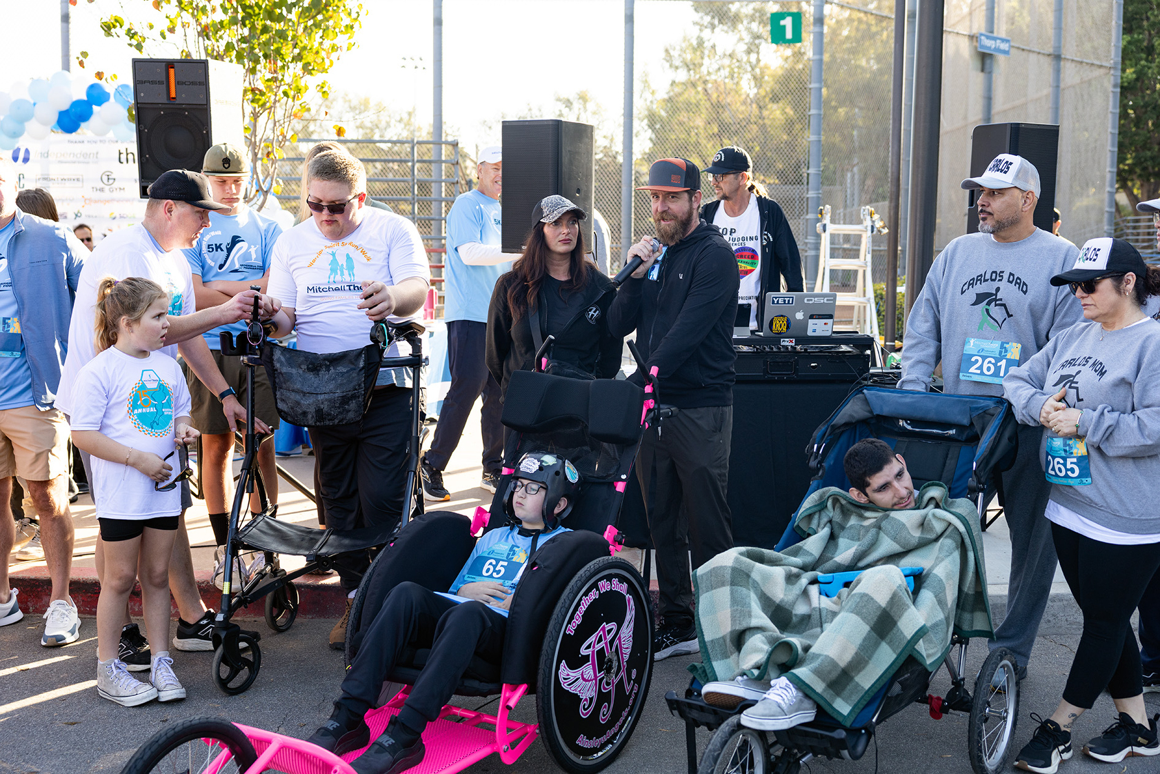 Families helped by the Mitchell Thorp Foundation came to tell...