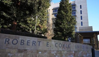 The Robert E. Coyle Federal Courthouse is seen at Tulare and O streets Wednesday, Jan. 22, 2025 in downtown Fresno, California.