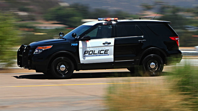 Escondido Police cruiser
