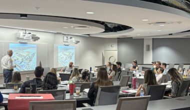 Agricultural Lending Institute class in a University Business Center executive classroom