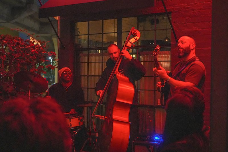 A drummer, bassist, and guitar player.