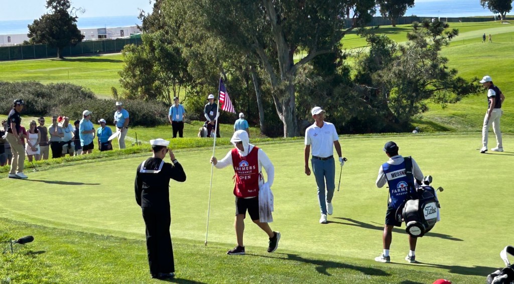 Patriots' Outpost honors military on 13th hole at Torrey Pines