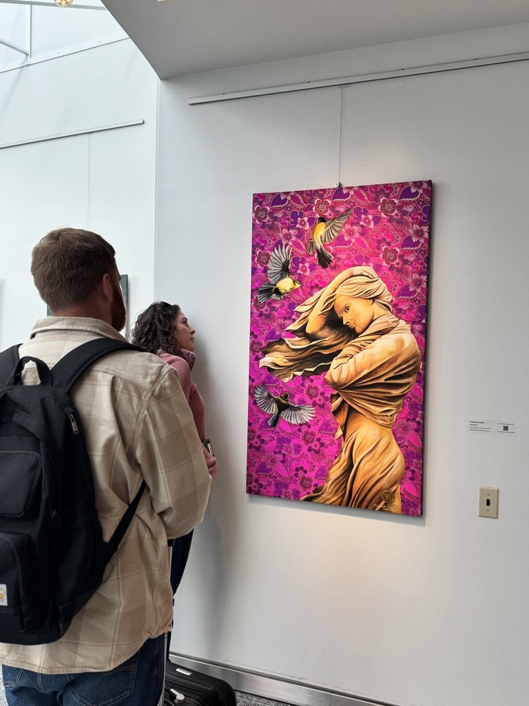 Airport Showcases Artwork by Renowned Artist Fernando Campos - Fresno Yosemite International Airport | FAT