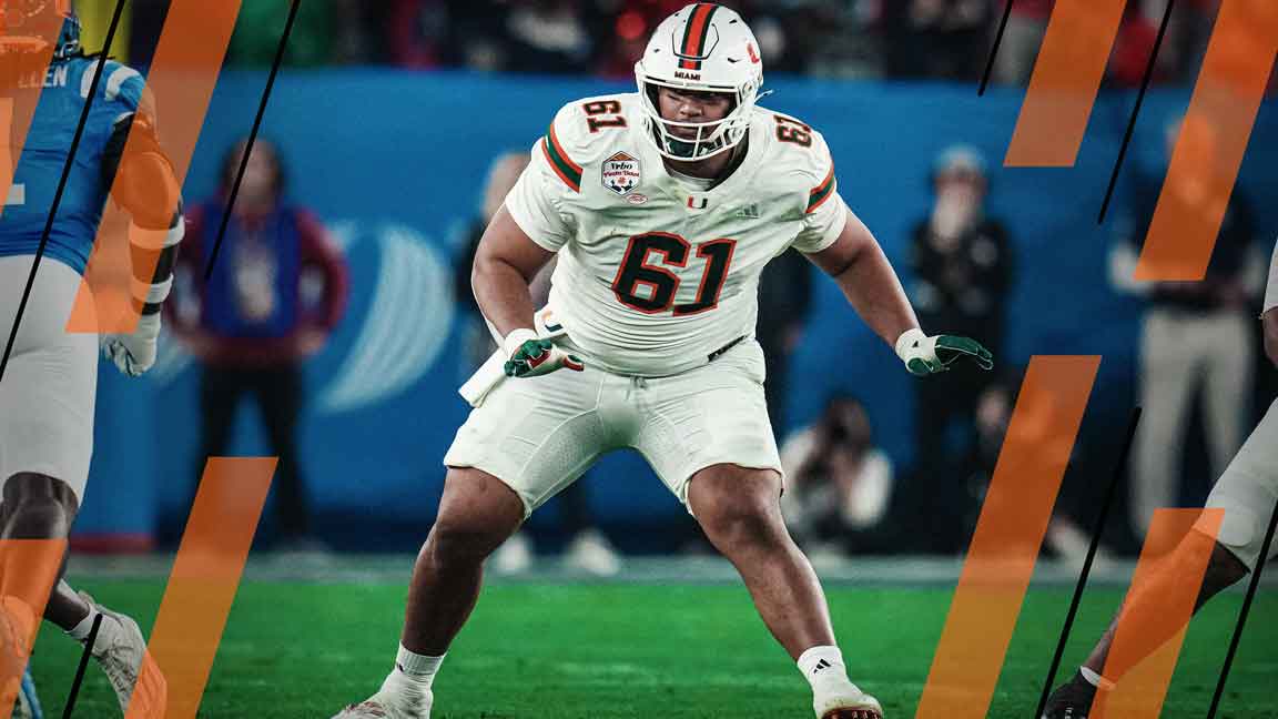 Rams pick Francis Mauigoa in Round 1, take a swing at QB in Round 2