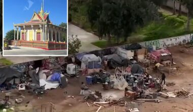Homeless encampment wreaks havoc at Cambodian Buddhist temple in Fresno
