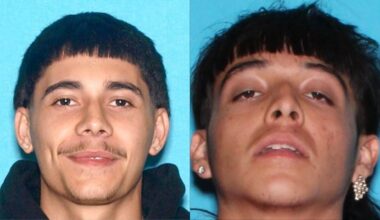 Fresno police arrested Isiah Mobley (left), 21, and Gavin Vasquez, 19, on Tuesday, Feb. 3, 2026, in connection with the Jan. 24 fatal shooting of 19-year-old Joe Rodriguez. (Fresno PD)
