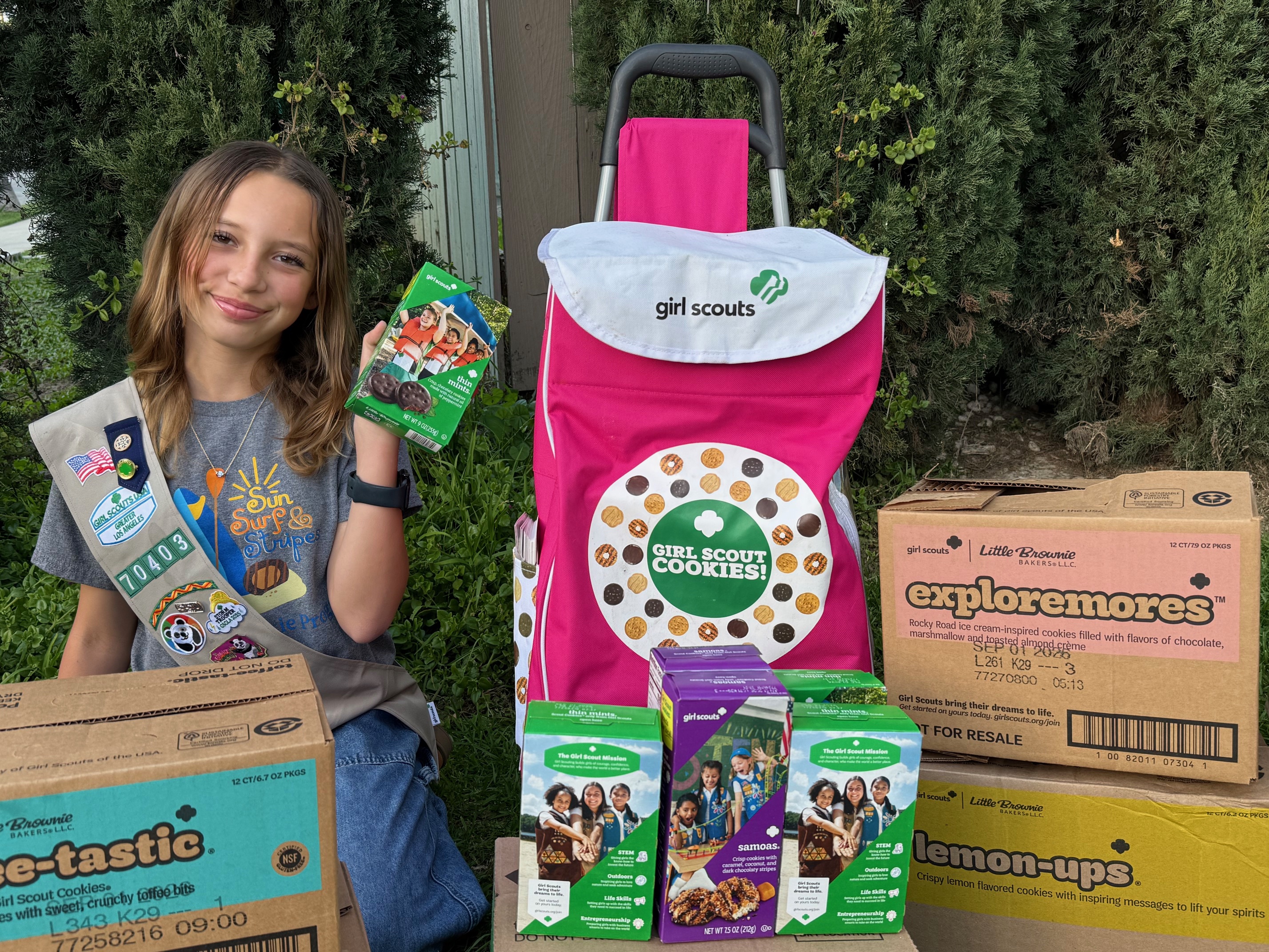 Local Girl Scout Margaret “Margyâ Kuhlman has a goal to...
