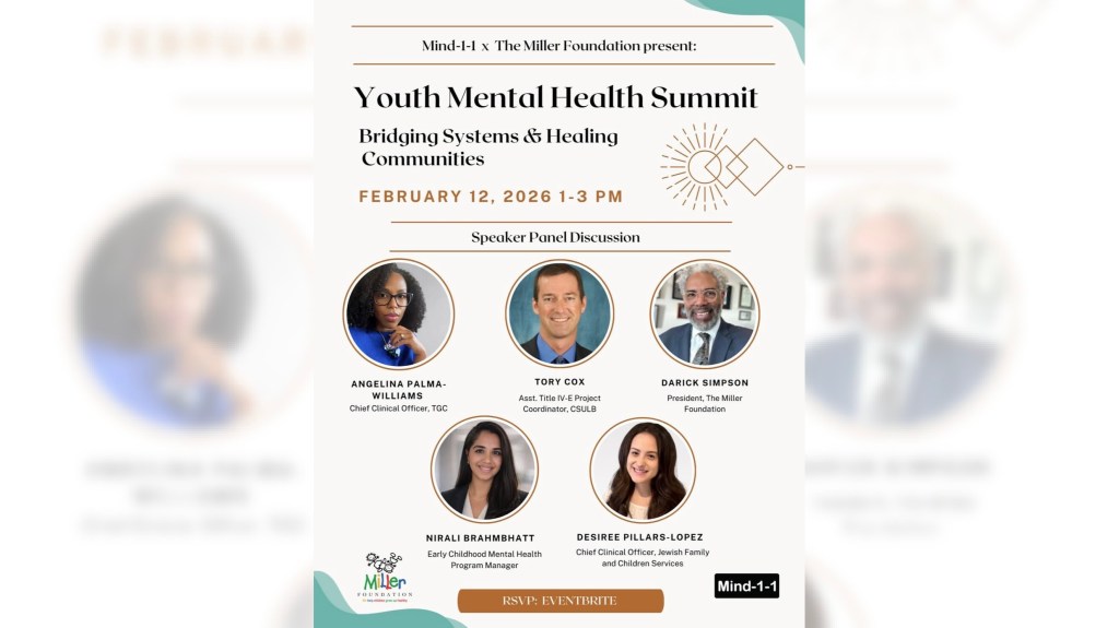 Local nonprofit to host inaugural Youth Mental Health Summit – Press Telegram