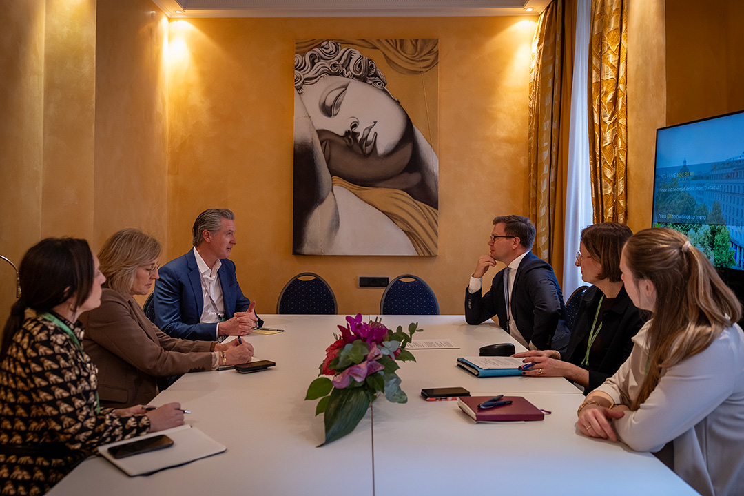 Governor Newsom, German Environment Minister pledge further climate and environment cooperation at Munich Security Conference