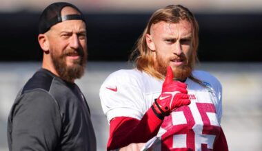 George Kittle Reacts After Seahawks Hire 49ers TE Coach Brian Fleury