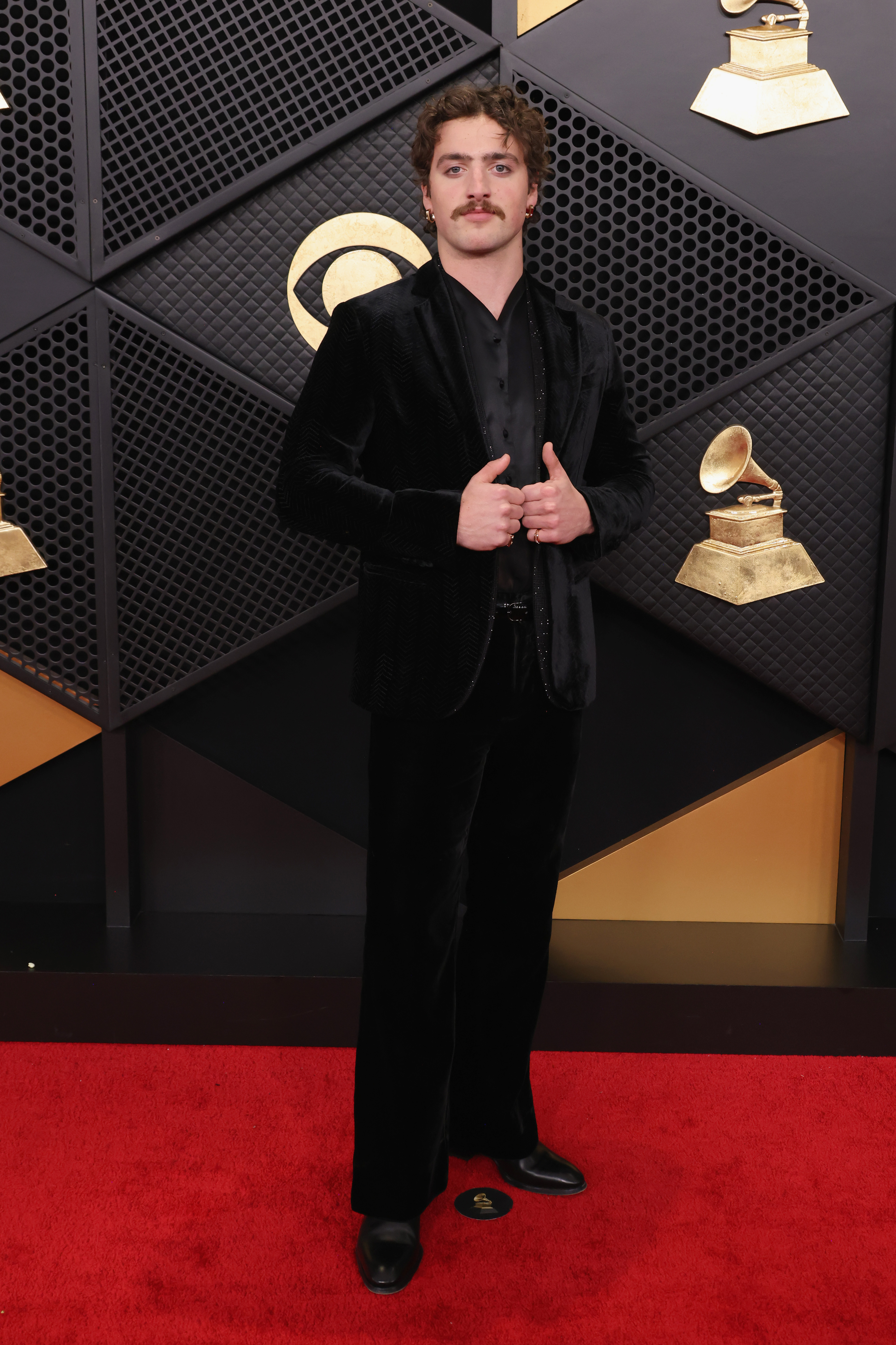 Benson Boone attends the 68th GRAMMY Awards. (Photo by John Shearer/Getty Images for The Recording Academy)