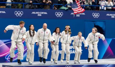 Medal winners needed skates fixed after podium damaged blades – NBC Los Angeles