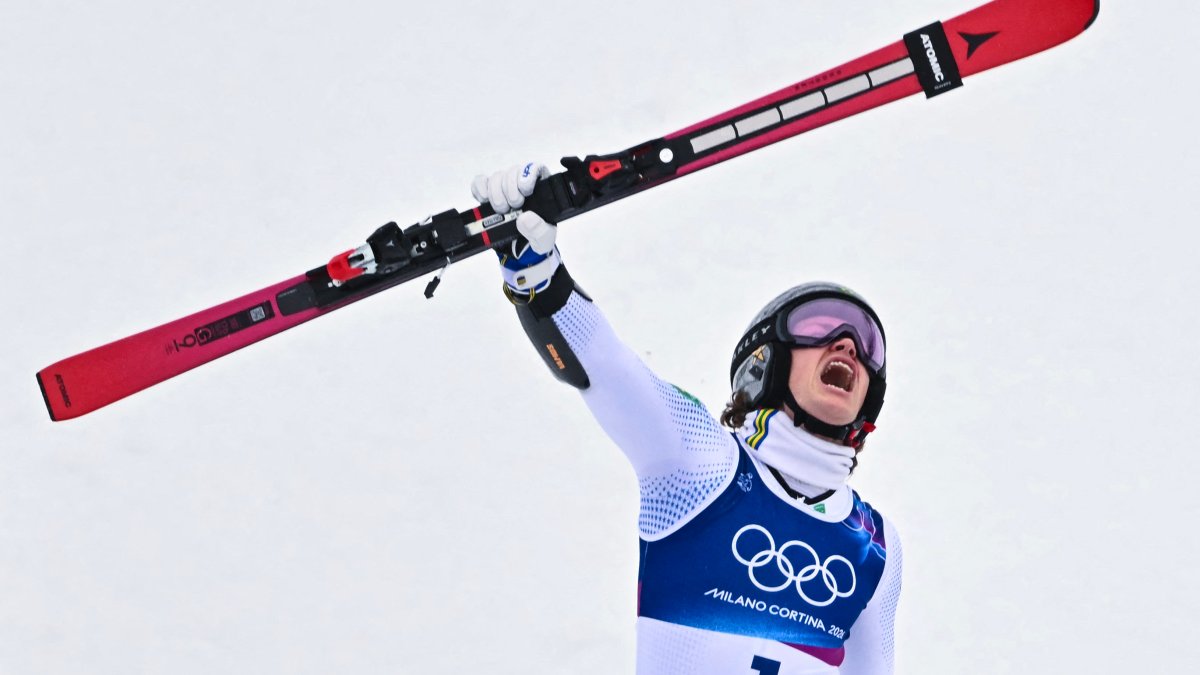 Lucas Pinheiro Braathen delivers historic Alpine skiing gold for Brazil – NBC 7 San Diego