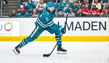 Sharks' Desharnais Spent Break Playing ODR Hockey With Kids