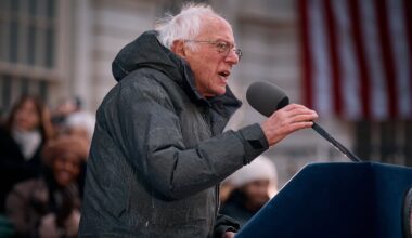 US Senator Bernie Sanders.