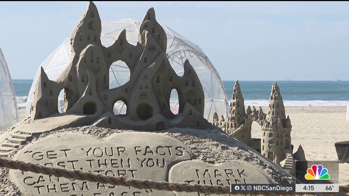‘Sandcastle Man’ told to stop building outside Hotel del Coronado – NBC 7 San Diego