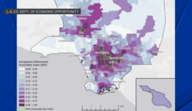 See which LA neighborhoods are more vulnerable to immigration enforcement operations – NBC Los Angeles
