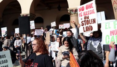 Santa Clara County residents rally against ICE ahead of Super Bowl