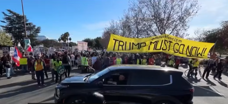 Anti-ICE Protests Peaceful, Police Report 10 Unrelated Arrests at Super Bowl