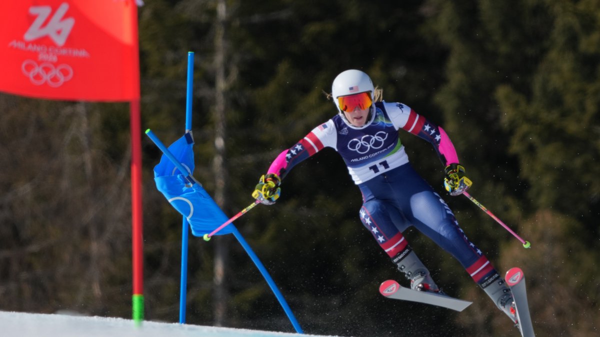 San Francisco’s Nina O’Brien competes in giant slalom – NBC Bay Area