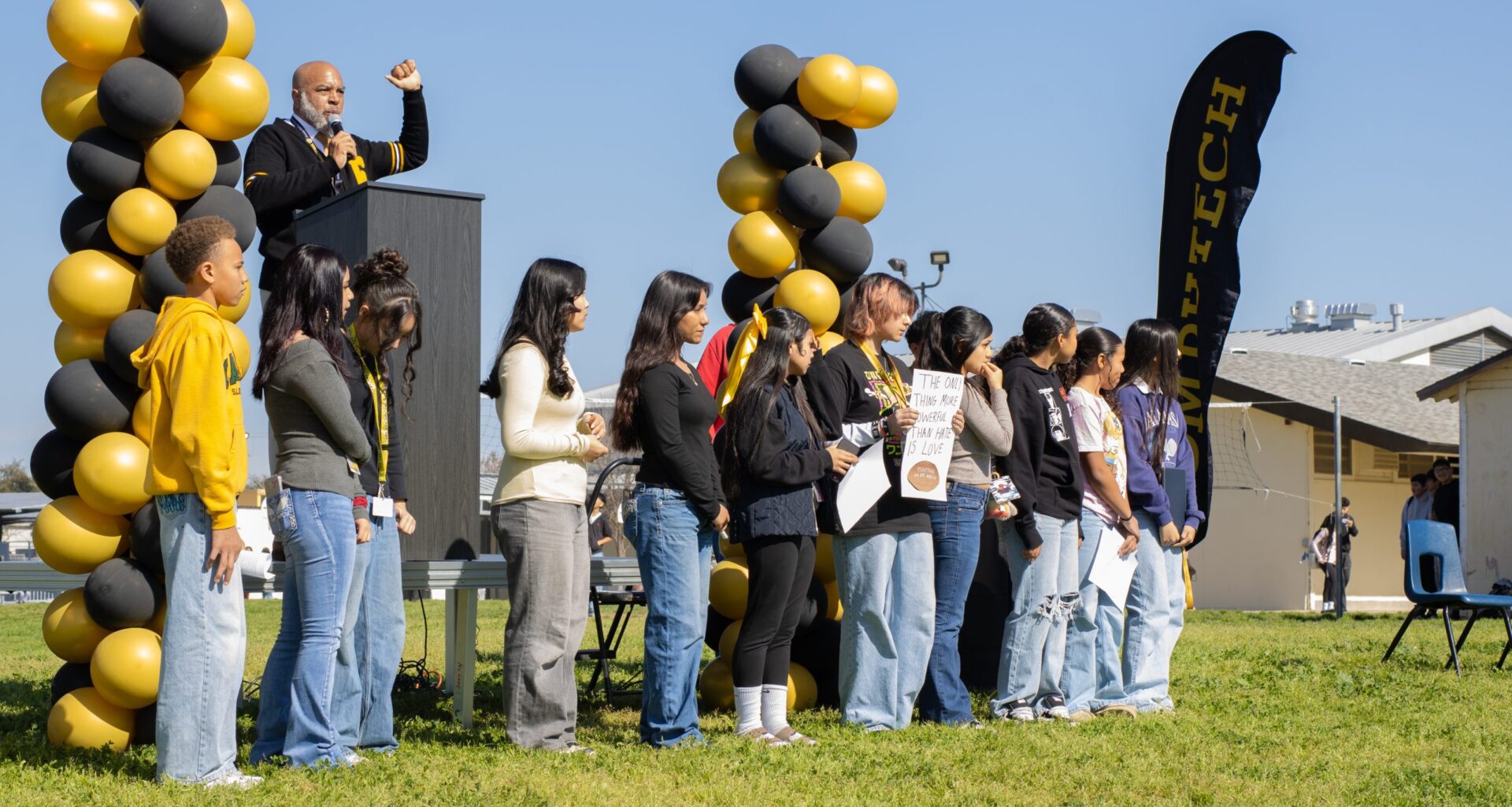 Fresno Unified student protests remained on campus Thursday
