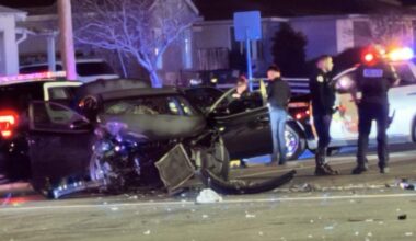 Suspect flees after crash at McKinley and Fruit avenues