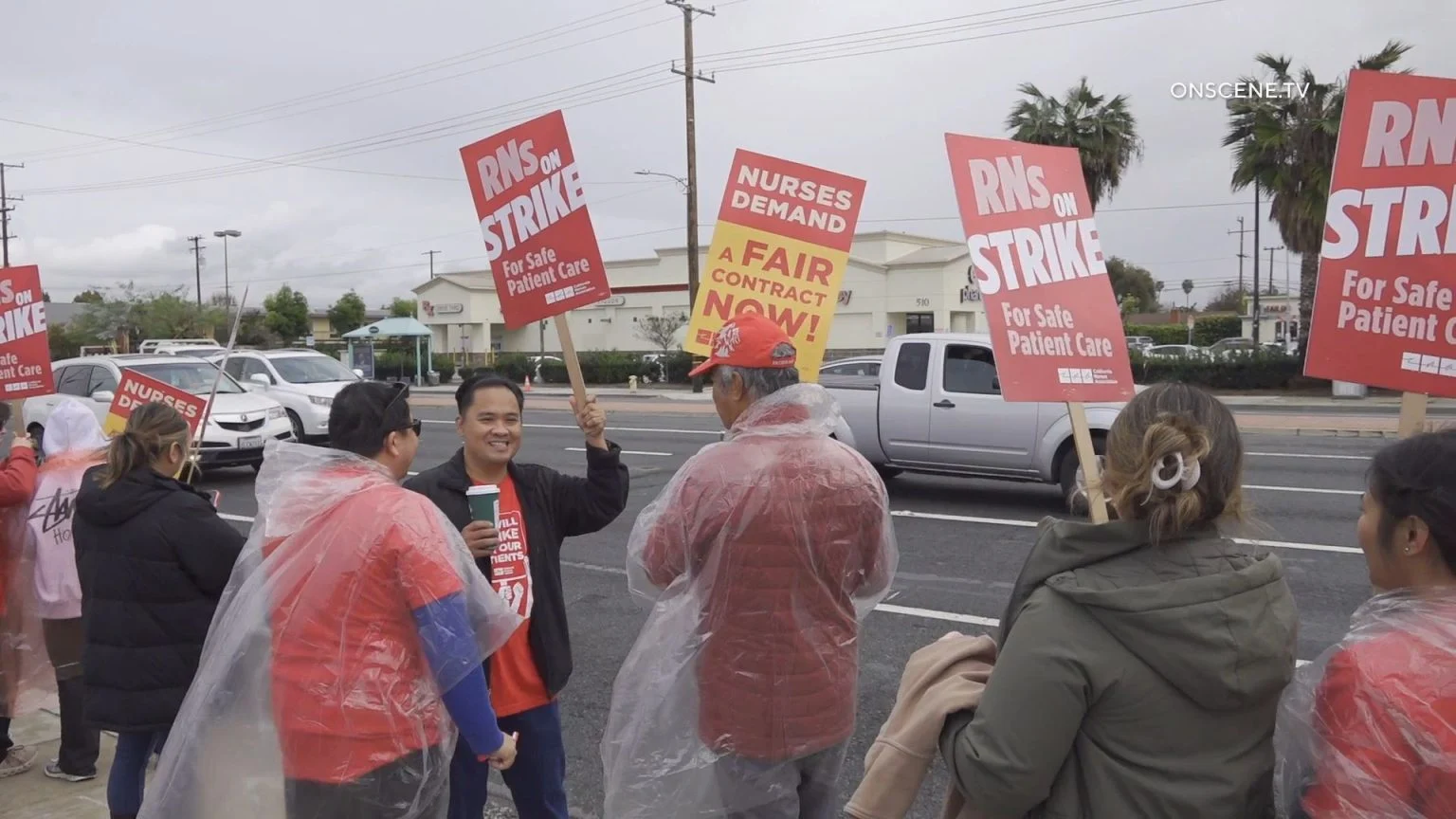 RNs Continue Strike at West Anaheim Medical Center