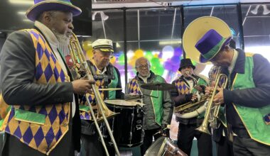 Rain or shine, it's Mardi Gras in the Bayview