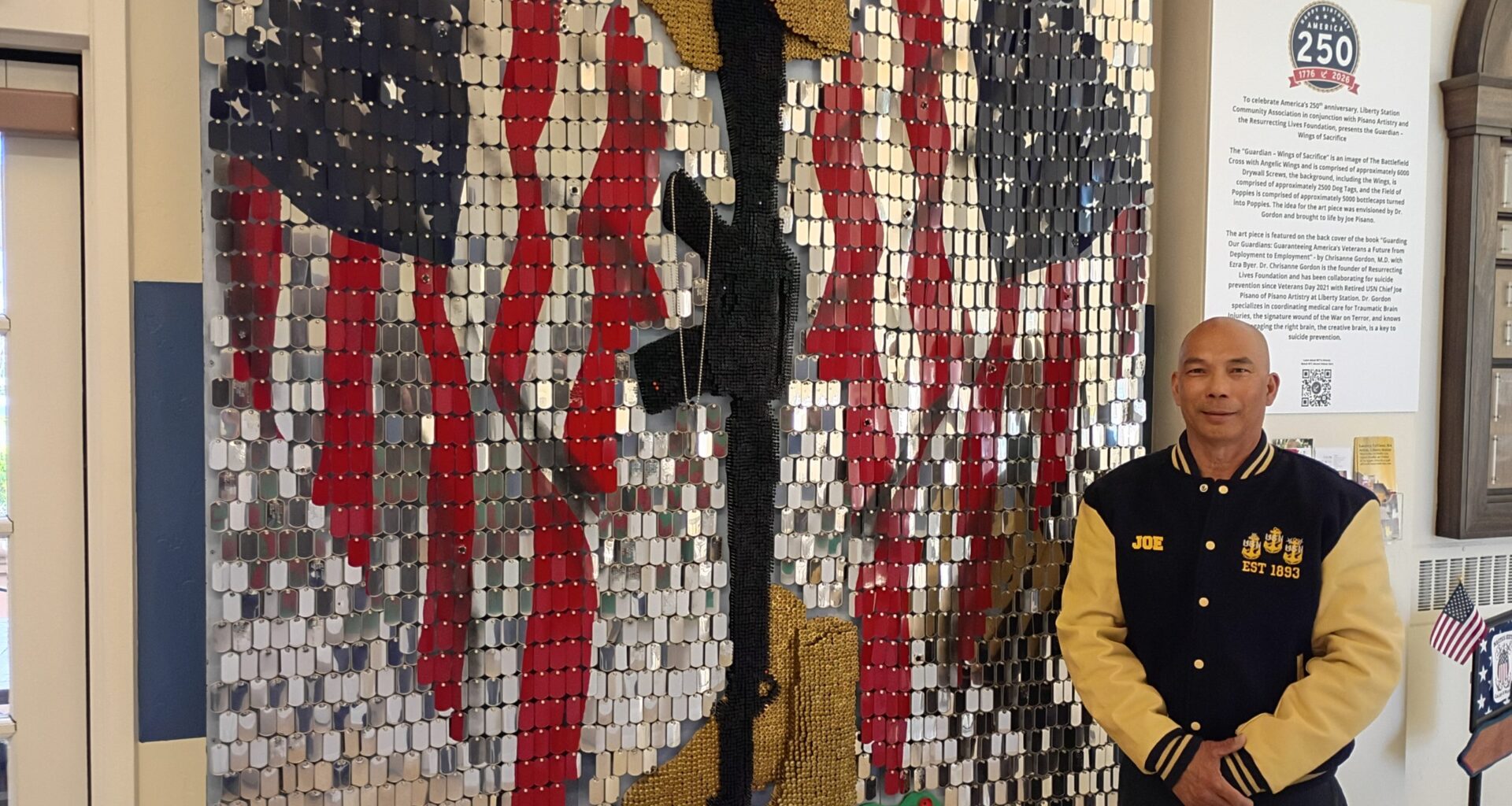 Art exhibit of ‘Heroes’ at Liberty Station celebrates Navy’s 250th birthday