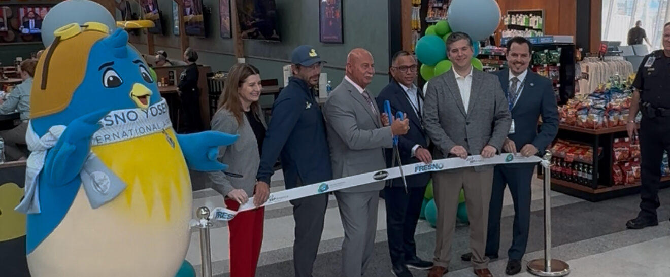 Local restaurants open at Fresno Yosemite International Airport