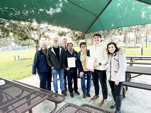 Long-awaited shade canopy welcomed in Rossmoor Park