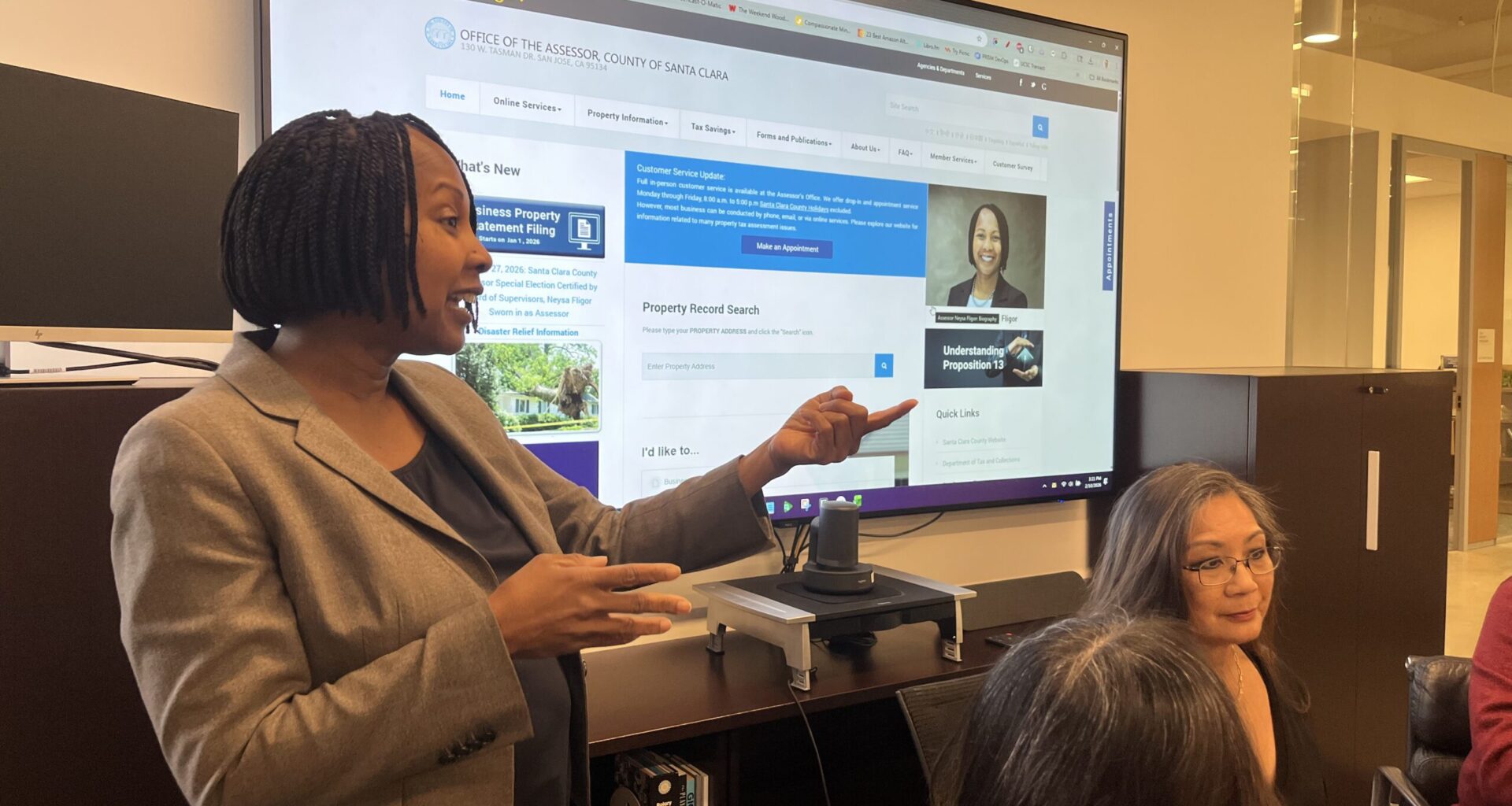 Santa Clara County seats CA’s first Black woman assessor