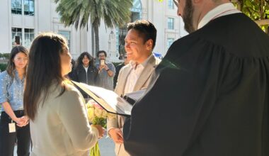 Dozens of engaged San Diego county couples say ‘I do’ for Valentine’s Day – NBC 7 San Diego