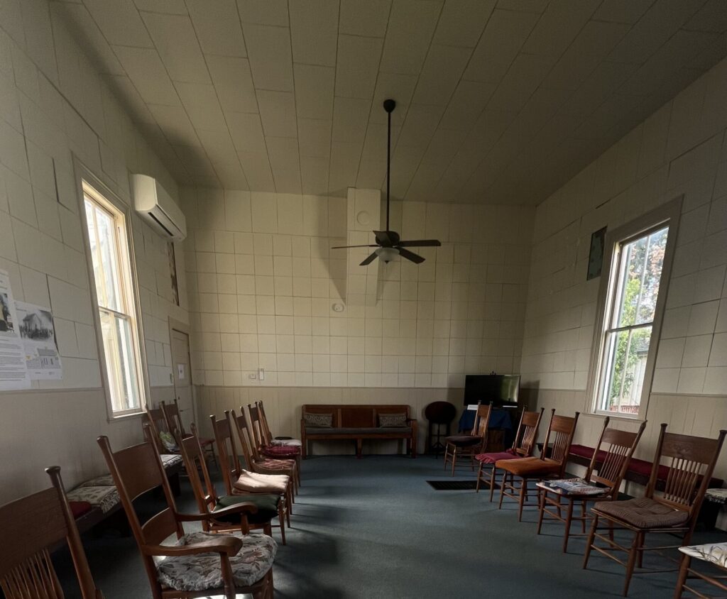 Inside of meeting room.