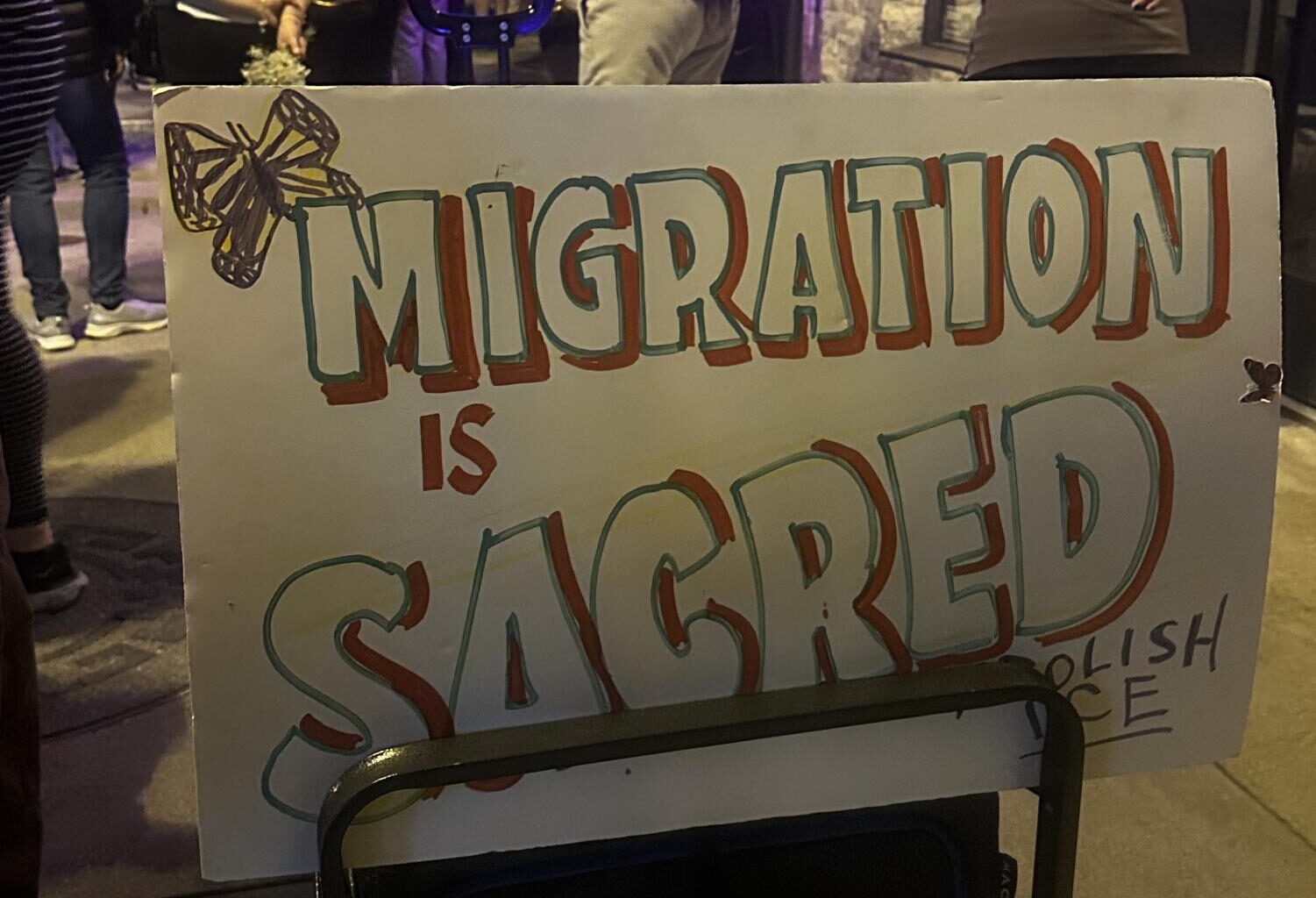 Weekly East LA peace walk protests ICE raids across the country