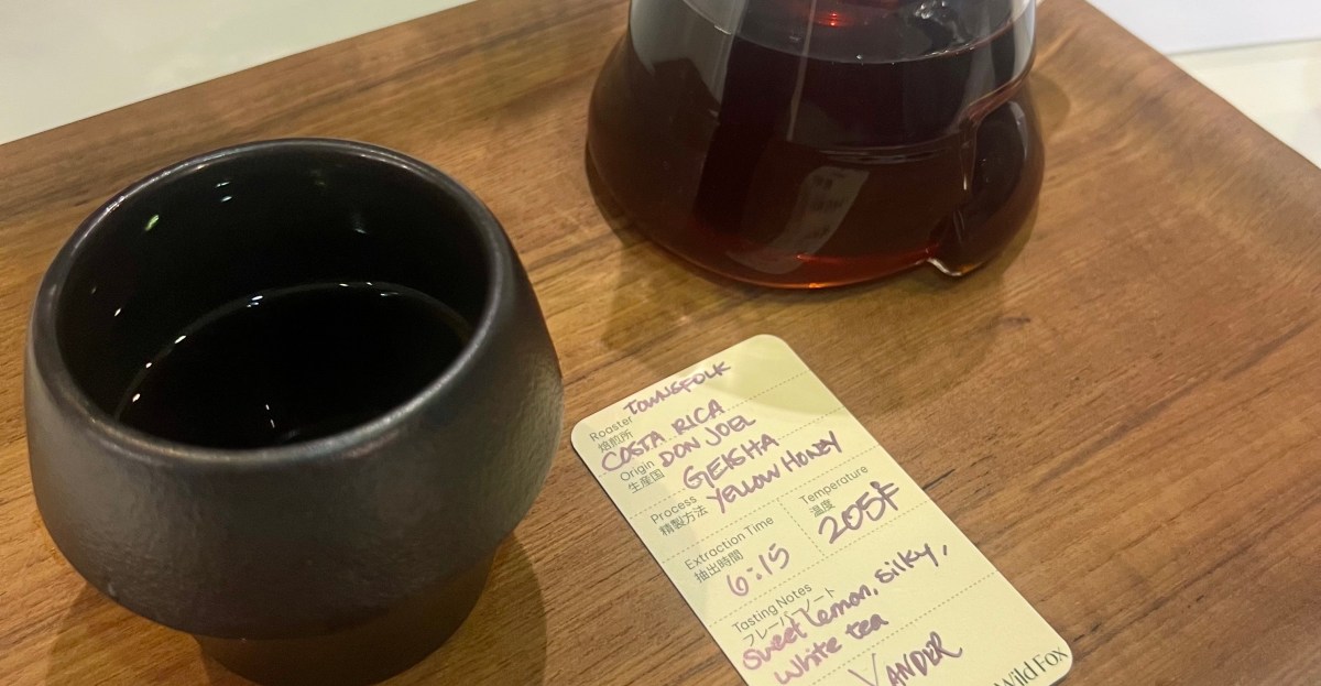 The Wild Fox Serves San Francisco’s Most Thoughtful Coffee Flights