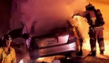 Fiery crash near Long Beach Airport kills 4, police say