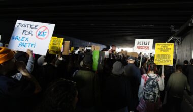 Sacramento students protest, following recent shootings in Minneapolis. – The Express