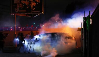 Man sentenced to 4 years in prison for throwing Molotov cocktail during California immigration protest – The Press Democrat