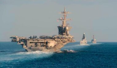 San Diego-based carrier USS Abraham Lincoln patrolling Arabian Sea awaiting sister flattop – San Diego Union-Tribune
