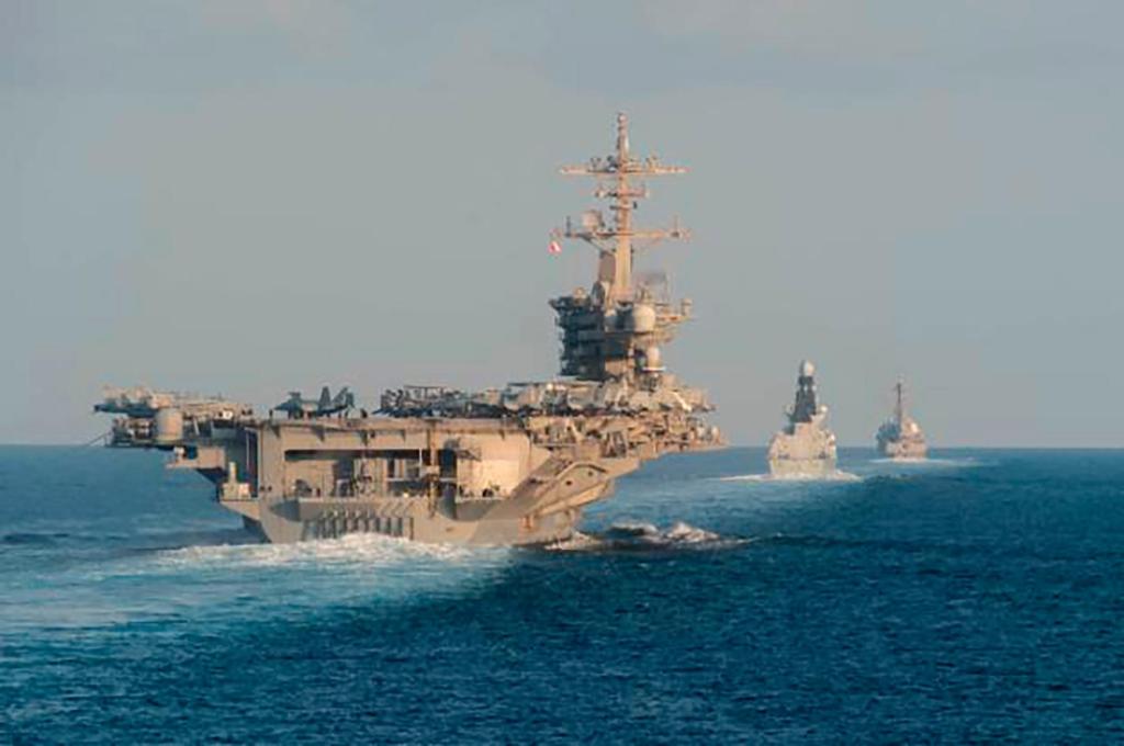 San Diego-based carrier USS Abraham Lincoln patrolling Arabian Sea awaiting sister flattop – San Diego Union-Tribune