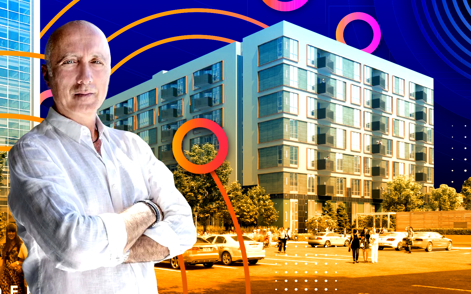 Shomof Group's Izek Shomof with 8141-8155 North Van Nuys Boulevard