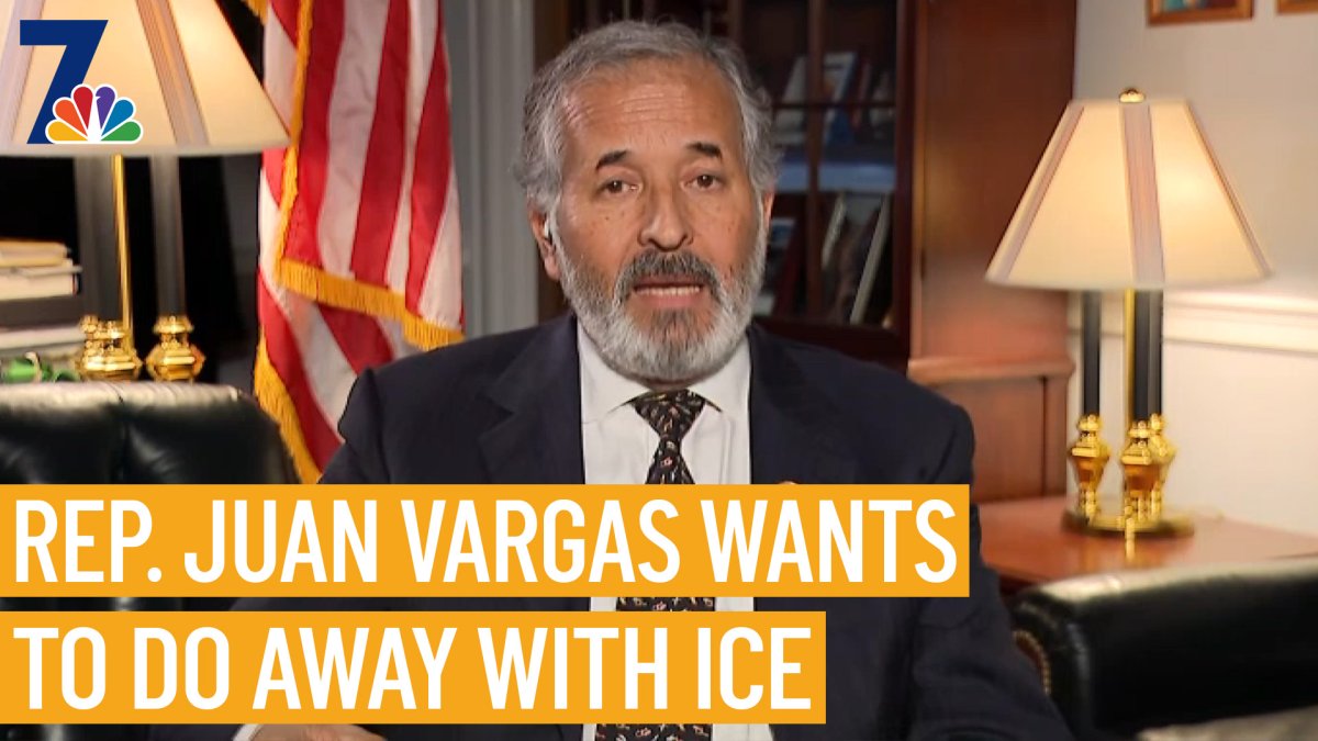Rep. Juan Vargas wants to do away with ICE – NBC 7 San Diego