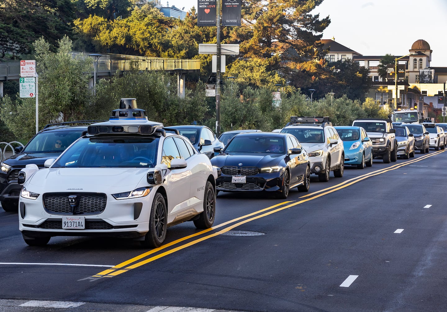  Some locals complain that the Waymo vehicles cause gridlock and traffic tie-ups. Taxi and Uber drivers say they cost jobs.