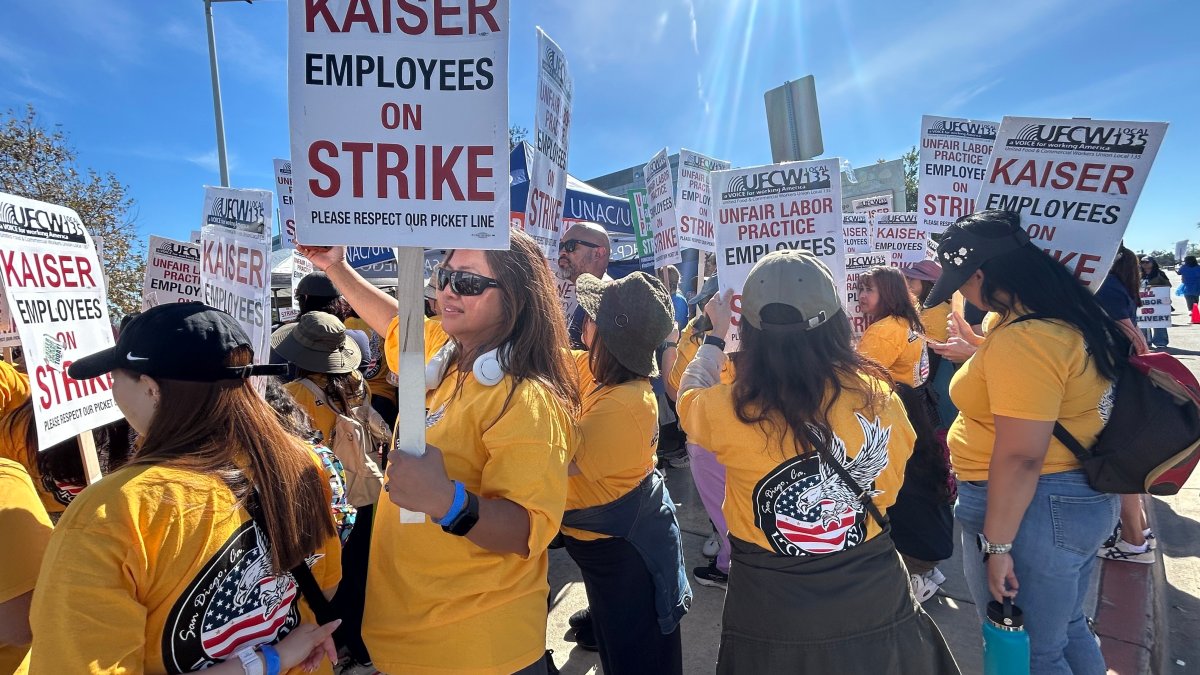 Strike at Kaiser Permanente enters third week – NBC 7 San Diego