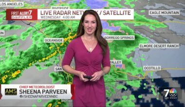 Sheena Parveen’s forecast for Feb. 18, 2026 – NBC 7 San Diego