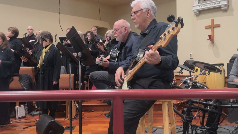 Sounds of praise, worship and jazz music filled the sanctuary of St. Thomas the Apostle...